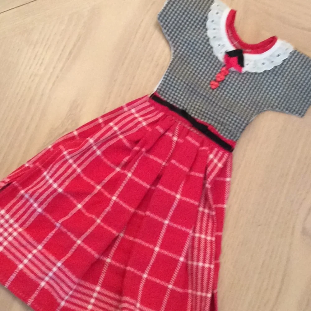 Absolutely adorable handmade dish towel dress